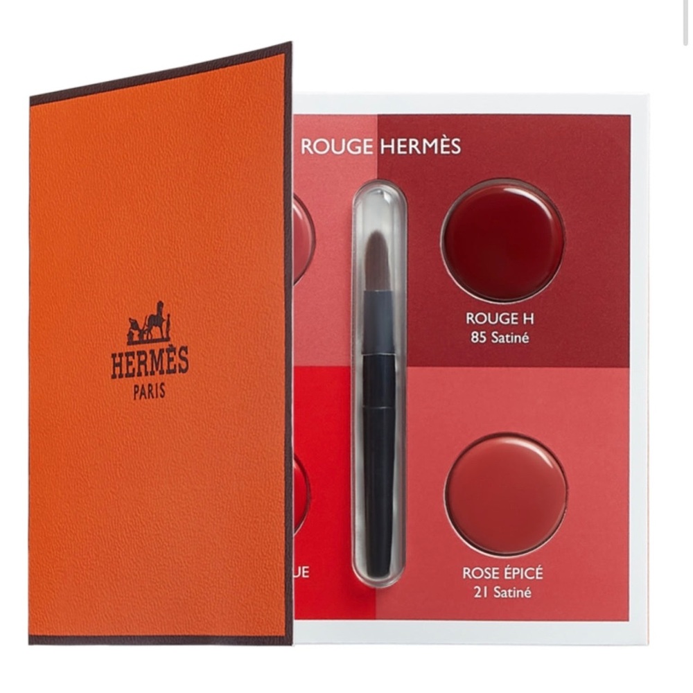 🆕Hermes Rouge Matte & Satin Lipstick Sampler